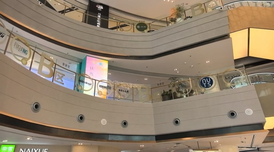 飾紀(jì)上品GRG廠(chǎng)家-廣州粵海天河城商廈GRG攔河造型工程